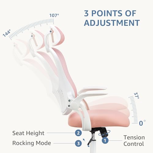 Ergonomic Office Chair, Desk Computer Chair, Lumbar Support, view 5