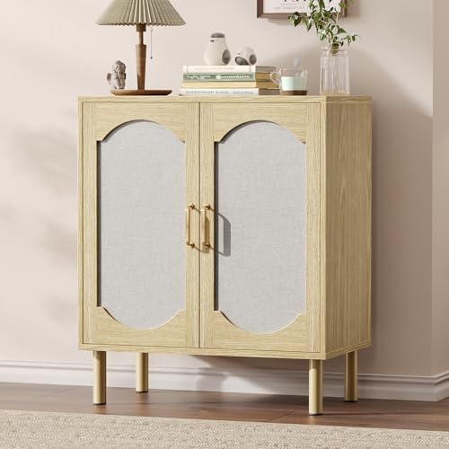 Sideboard Buffet Cabinet with Storage, Small Boho Entryway Credenza, view 2