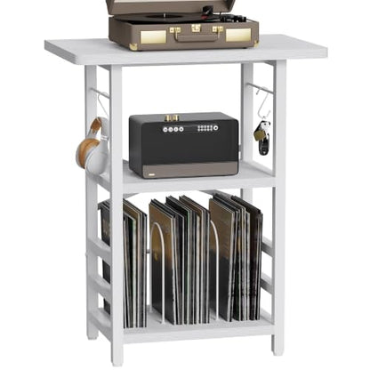 Record Player Stand with Extended Desktop, view 2