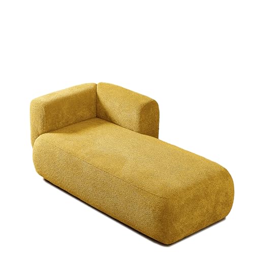 64" Boucle Indoor Chaise Lounge for Living Room and Bedroom, view 7