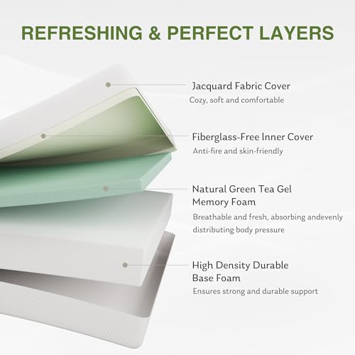 EGOHOME 14 Inch King Mattress, view 4