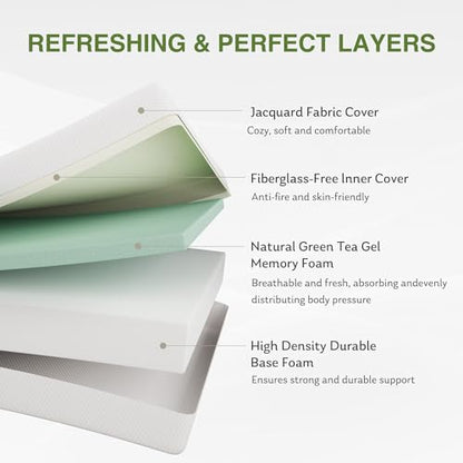 EGOHOME 14 Inch King Mattress, view 4