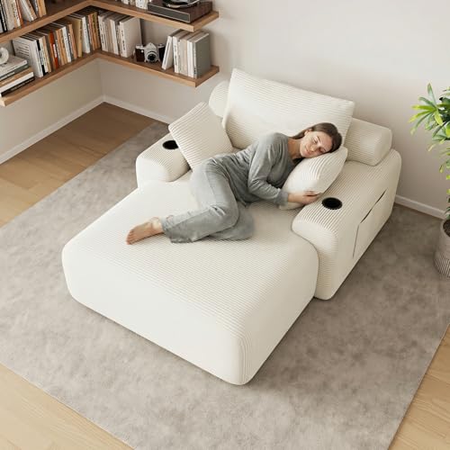 69” Oversized Chaise Lounge Chair Indoor, view 4