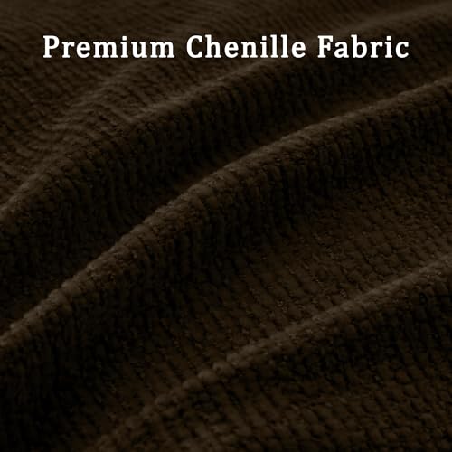 U-Shaped Sectional Couches for Living Room, 101 Inch Modern Modular Sofa with Double Chaise Lounge, Comfy Chenille Fabric 4-Seat Couch Set for Apartment, Brown
