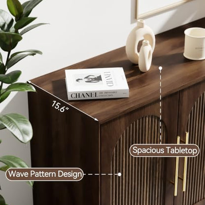 Modern Buffet Cabinet with Storage, view 6
