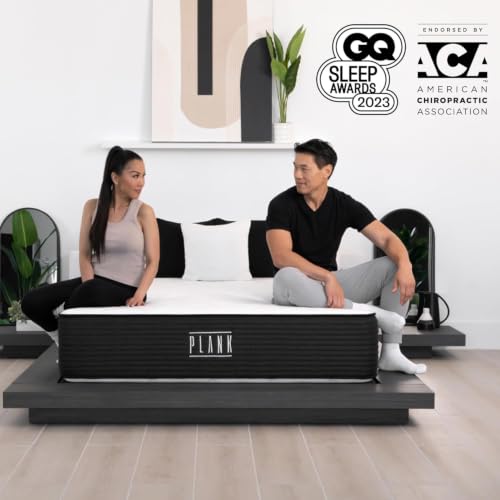 Brooklyn Bedding Plank Firm Luxe 13" Queen Hybrid Mattress|Breathable Materials, view 4