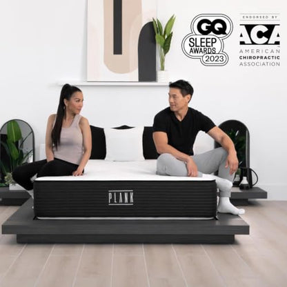 Brooklyn Bedding Plank Firm Luxe 13" Queen Hybrid Mattress|Breathable Materials, view 4