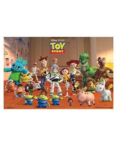 Disney Pixar Toy Story 4 - Collage Wall Poster, 22.375" x 34", Unframed Version