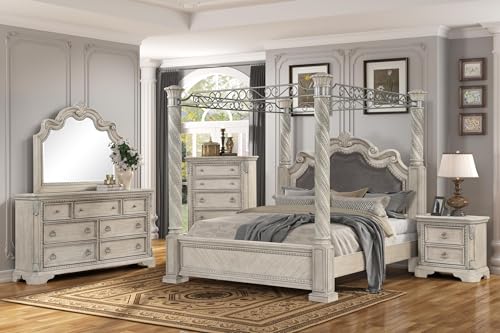 Four Poster Bed Frame King, view 3