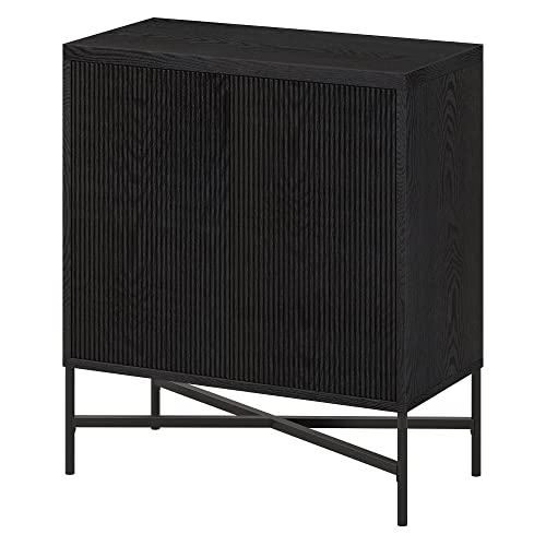 Brighton Accent Cabinet, 28" Wide(15" D x 28" W x 32" H), Black