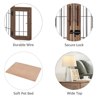 Furniture Style Dog Crate End Table, view 7