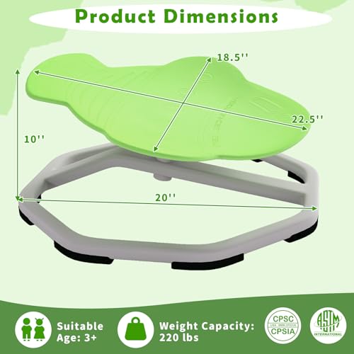 Spinning Chair for Kids, Sensory Swivel Chair for Autistic Children