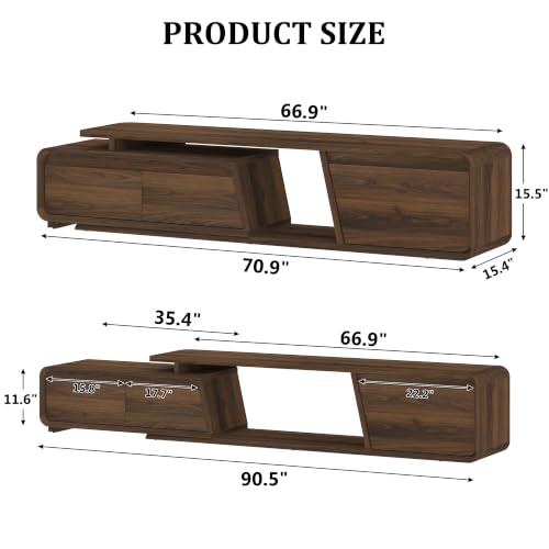 Extendable TV Stand for 65-100 Inch TV, view 3