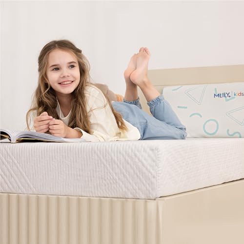 8 Inch Twin Mattress for Kids Green Tea Memory Foam Medium Firm, view 4