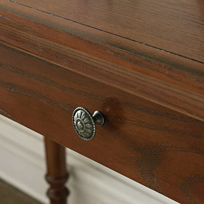 Desk, 48", Mission Oak, view 6