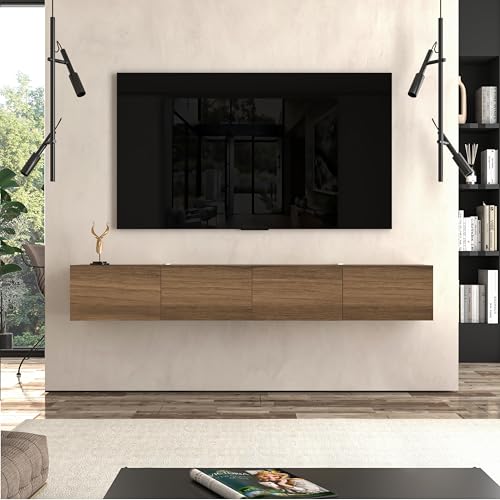 Atelier Mobili Floating TV Stand Wall Mounted for 75-85 Inch TVs, view 4