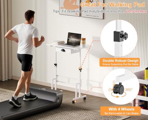 Adjustable Height Standing Desk for Walking Pad Treadmill, view 5