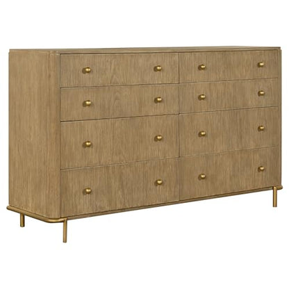 Sand Wash,Natural Cane 4 King Bedroom Set