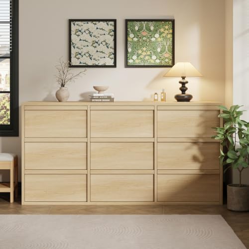 9 Drawer Dresser for Bedroom, view 4