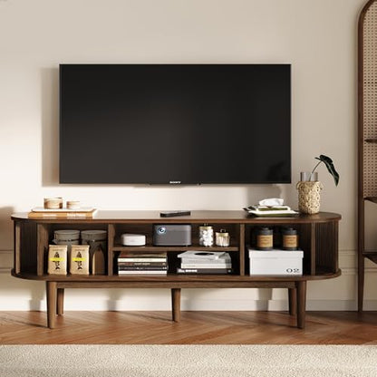 58" Fluted TV Stand for TVs up to 65 Inch, view 7