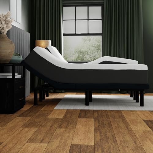 Zero Gravity Adjustable Bed with Memory Foam Mattresses, view 2