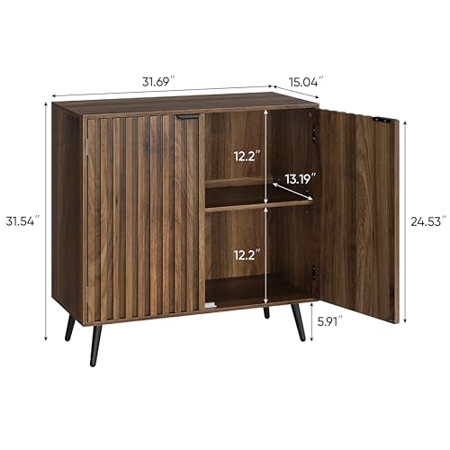 Fluted Sideboard Cabinet, view 3