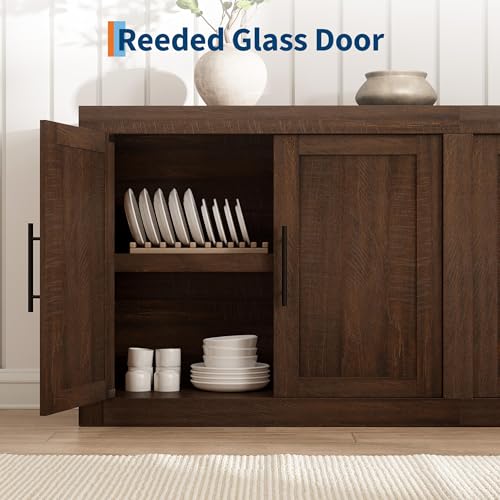 71" Large Sideboard Buffet Cabinet, view 6