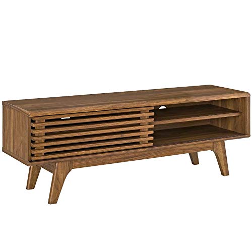Render 48" Mid-Century Modern Low Profile Media Console TV Stand, 48 Inch, view 5
