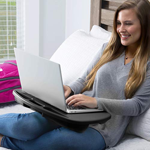 MyDesk Lap Desk – Black, Fits 15.6” Laptops, view 3