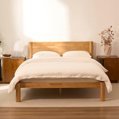 FLEXISPOT Hako G2 Japanese Joinery Bed Frame Queen, No-Tool Assembly, view 2