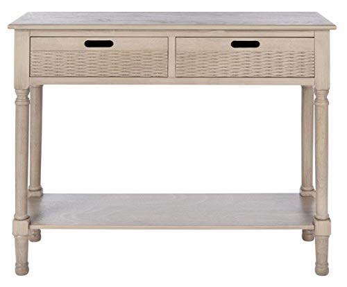 Safavieh Home Collection Landers Greige2-Drawer Console Table CNS5710D, Greige