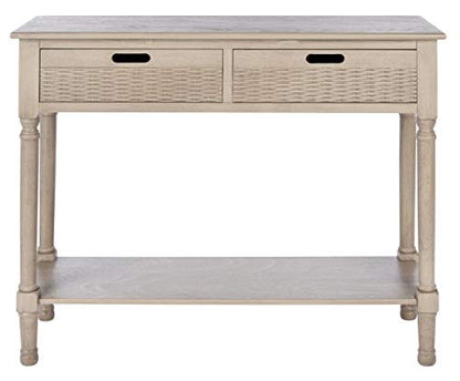 Safavieh Home Collection Landers Greige2-Drawer Console Table CNS5710D, Greige