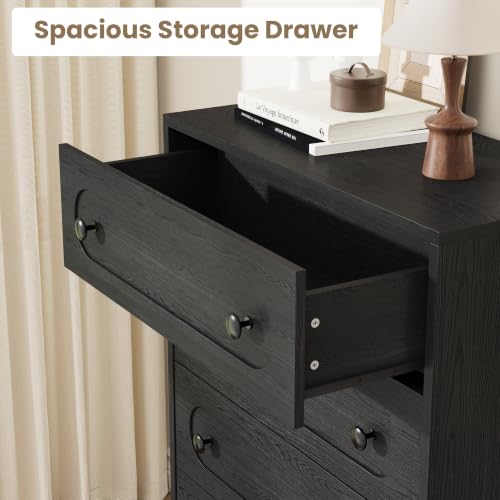 5 Drawer Dresser for Bedroom, view 7