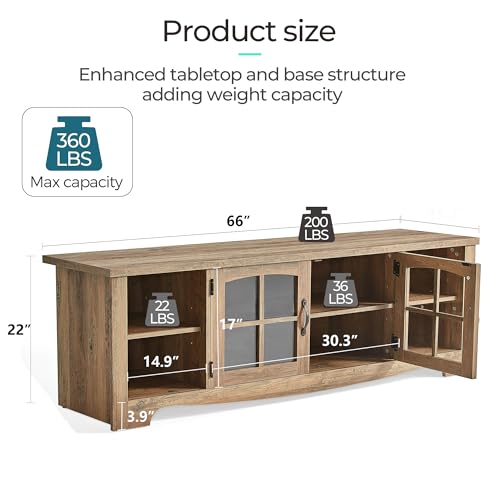 TV Stand for 75 Inch TV, view 4