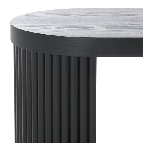 SAFAVIEH Home Collection Enoki Black Oval Top Bench