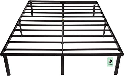 Sturdy Heavy-Duty Non-Slip Platform Bed Frame, Full Size, Steel Slat Support, view 4