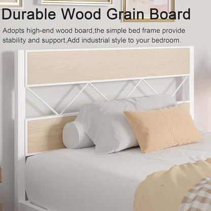 Twin Size Bed Frame with Headboard, view 5