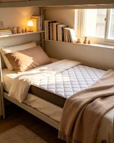 6 Inch Twin Mattress, Medium Firmness Twin Mattress in a Box, view 7