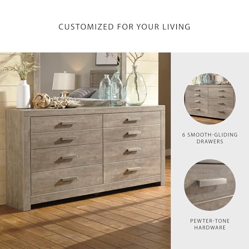 Signature Design by Ashley Culverbach Scandinavian 6 Drawer Dresser, view 6