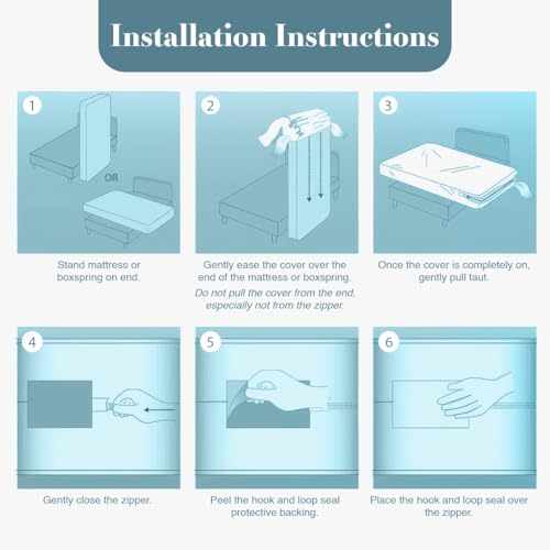 Waterproof Mattress Protector Queen Size, view 7