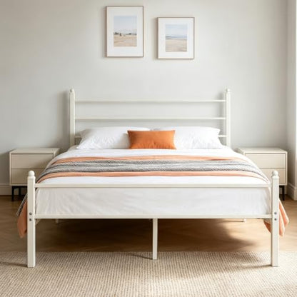 Full Metal Bed Frame with Headboard & Footboard, view 2