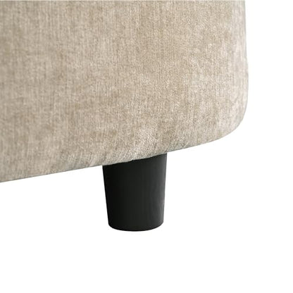 Chaise Lounger Sleeper Sofa, Upholstered Convertible Chair, view 8