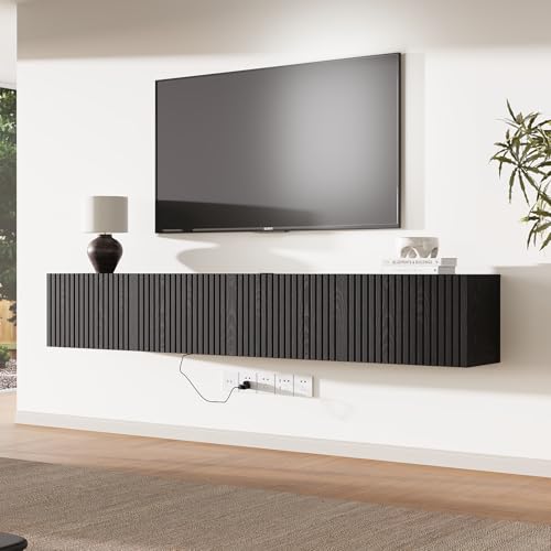 Floating TV Stand Wall Mounted, view 4