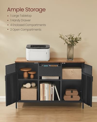 Storage Cabinet, Sideboard with Adjustable Shelves, view 6