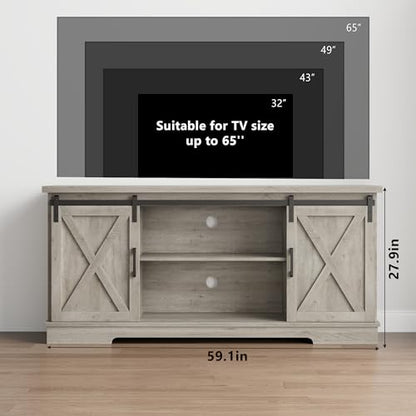 Farmhouse Tv Stand for 65 inch TVs, view 8