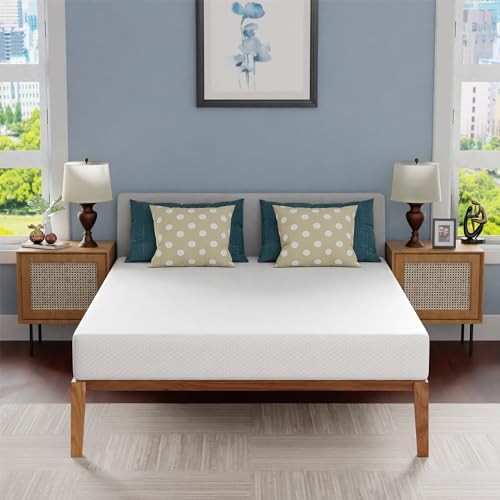 | 8 Inch Queen Mattress | Medium Firm | Gel Memory Foam | White, view 2