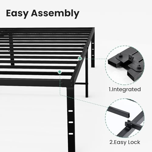 Metal Platform Bed Frame, view 5