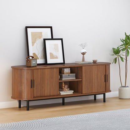 63" Fluted TV Stand for 65/70 Inch, view 5