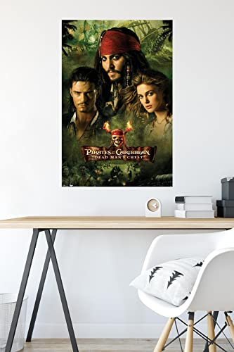 Disney Pirates of the Caribbean: Dead Man's Chest - Group Wall Poster, 22.375" x 34", Premium Unframed Version