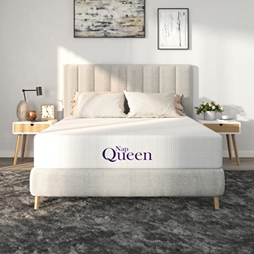 8 Inch Queen Size Mattress, Bamboo Charcoal Memory Foam Mattress, Bed in a Box, view 2